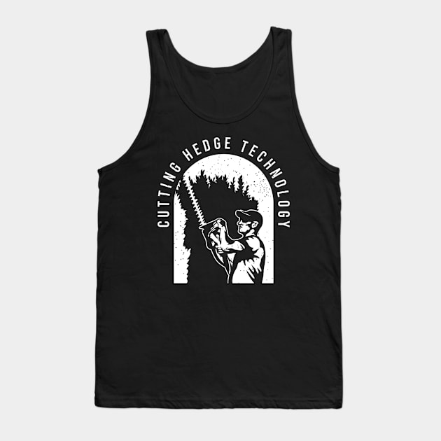 Funny Landscaper Clothing For A Lover Of Landscaping Tank Top by AlleyField